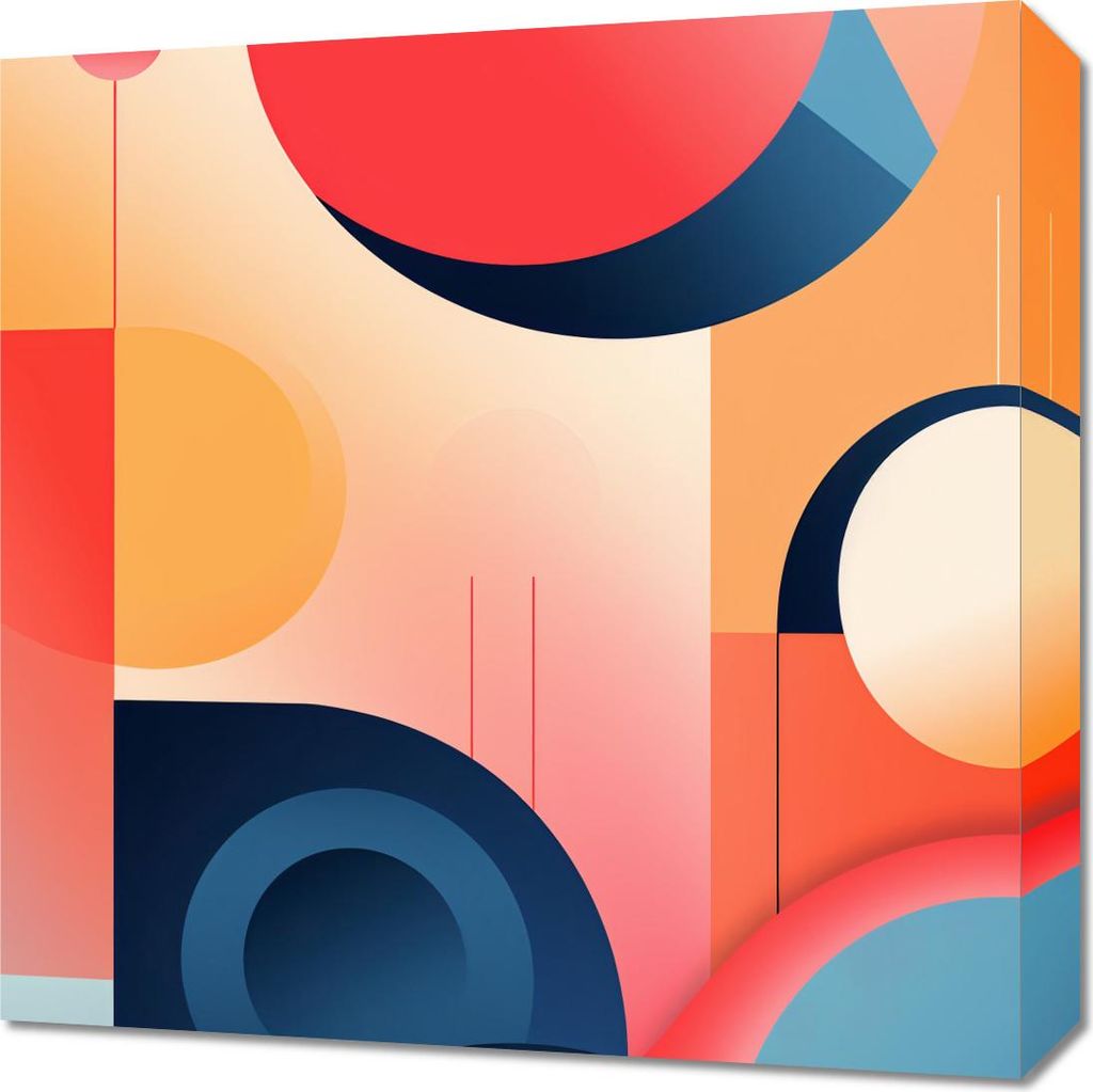 Bild 50x50cm Geometrische Träume