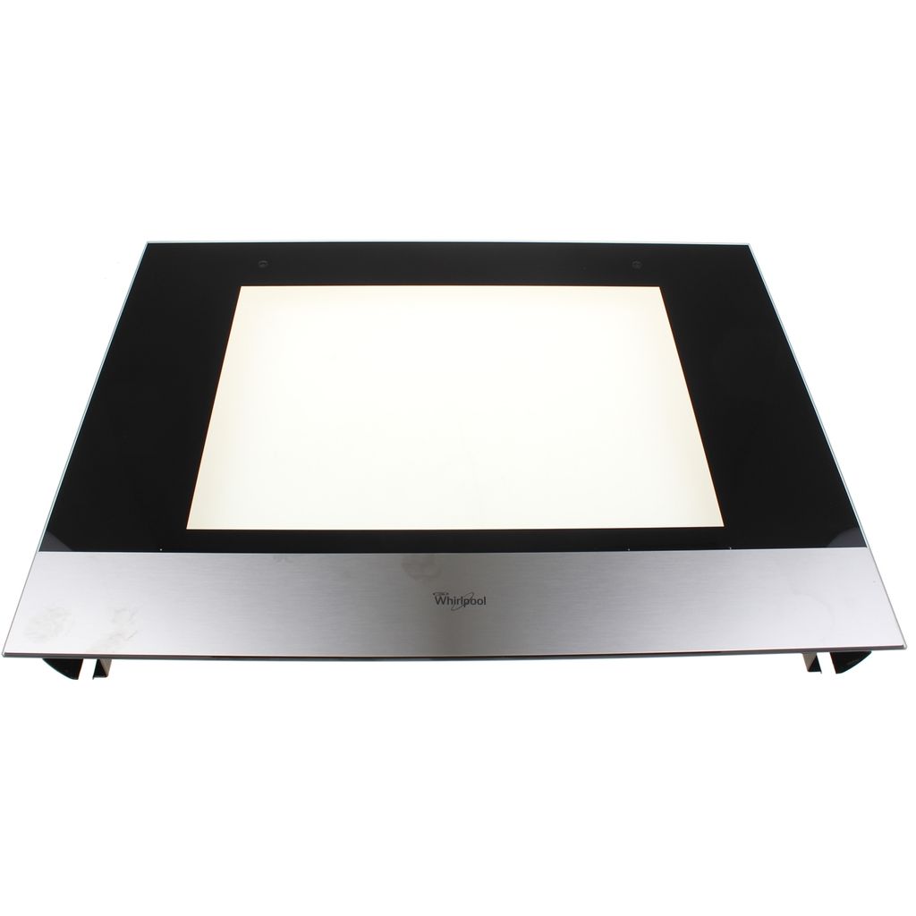 Whirlpool - Backofentürglas Mit Stützen - 481010599789