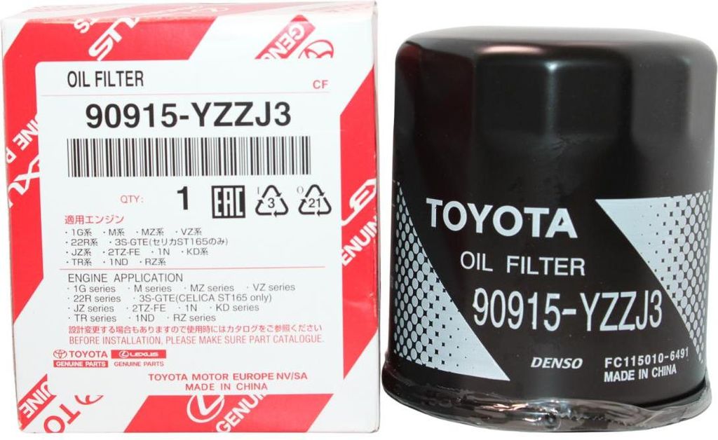 TOYOTA Auris Camry Corolla Crown Corona Original-Ölfilter Produktbild 