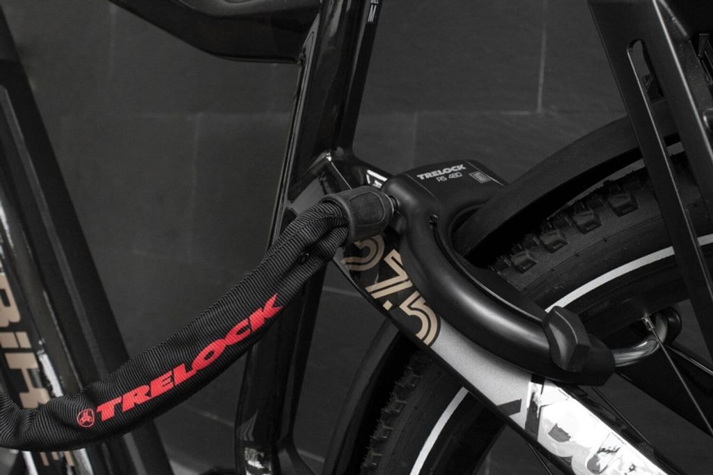 Trelock Rahmenschloss Set RS 480 AZ+ZR355 Fahrradzubehör Produktbild 
