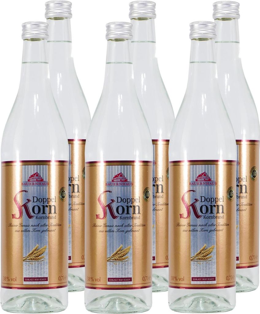 Bauernhaus Doppelkorn (6 x 0,7L) Produktbild 