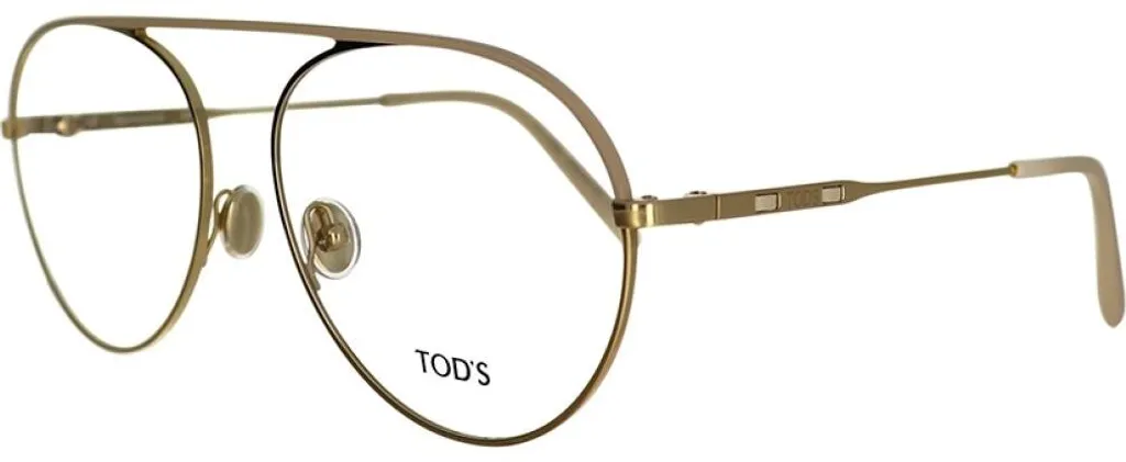 Lunettes TOD'S TO5247 025 55 Monture Rectangulaire Légère et Résistante