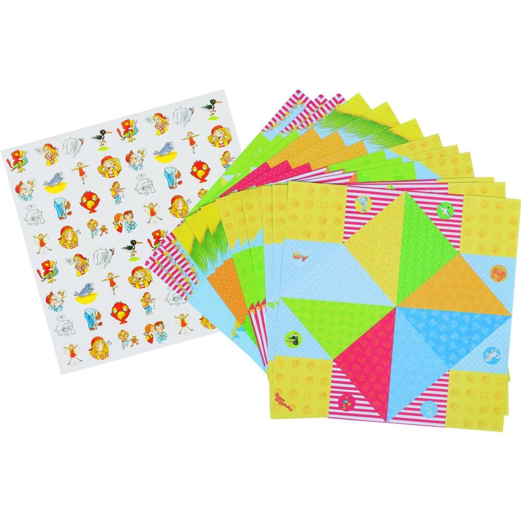 Goki Origami, Make a monkey of yourself, Peggy Diggledey, Origami-Set für Kinder, 6 Jahr(e), Mehrfarbig