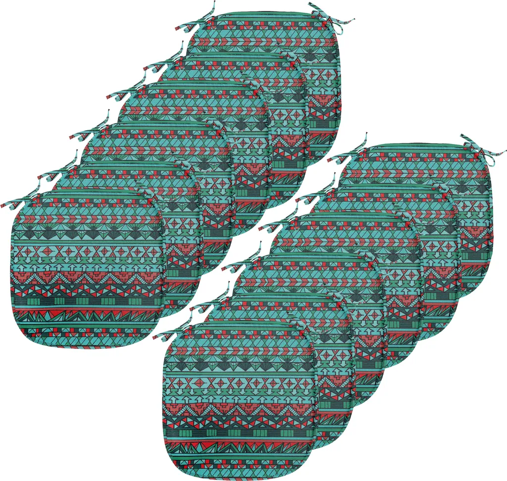 Cuscini Sedie Cucina Colorati ABAKUHAUS - Confezione 12 Pezzi