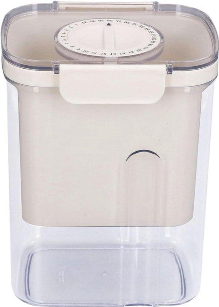 Herbruikbare Fijnmazige Voedselzeef mit Timer und Deckel für dicke, romige griechische Joghurt - Yogurt Maker