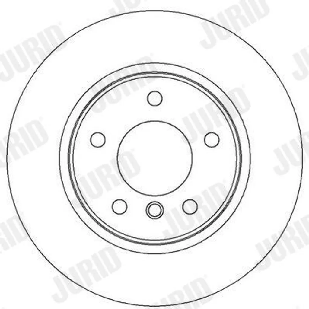 Disque de frein JURID 562310JC haute friction pour BMW Série 3 Berline