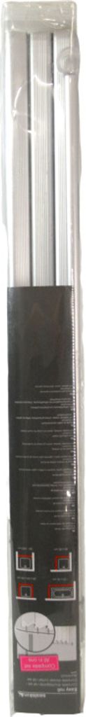 Sealskin Duschvorhangschienen-Set Easy-Roll Matt Aluminium Produktbild 9