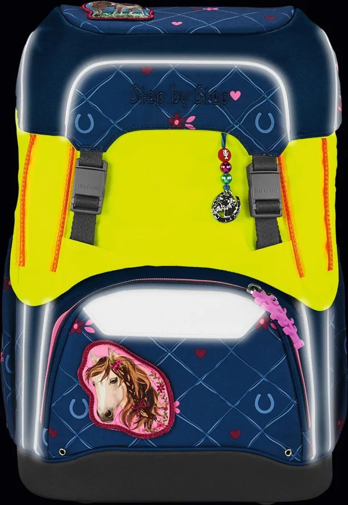 Housse de protection pour cartable Step by Step Giant Neon LED Jaune - 6