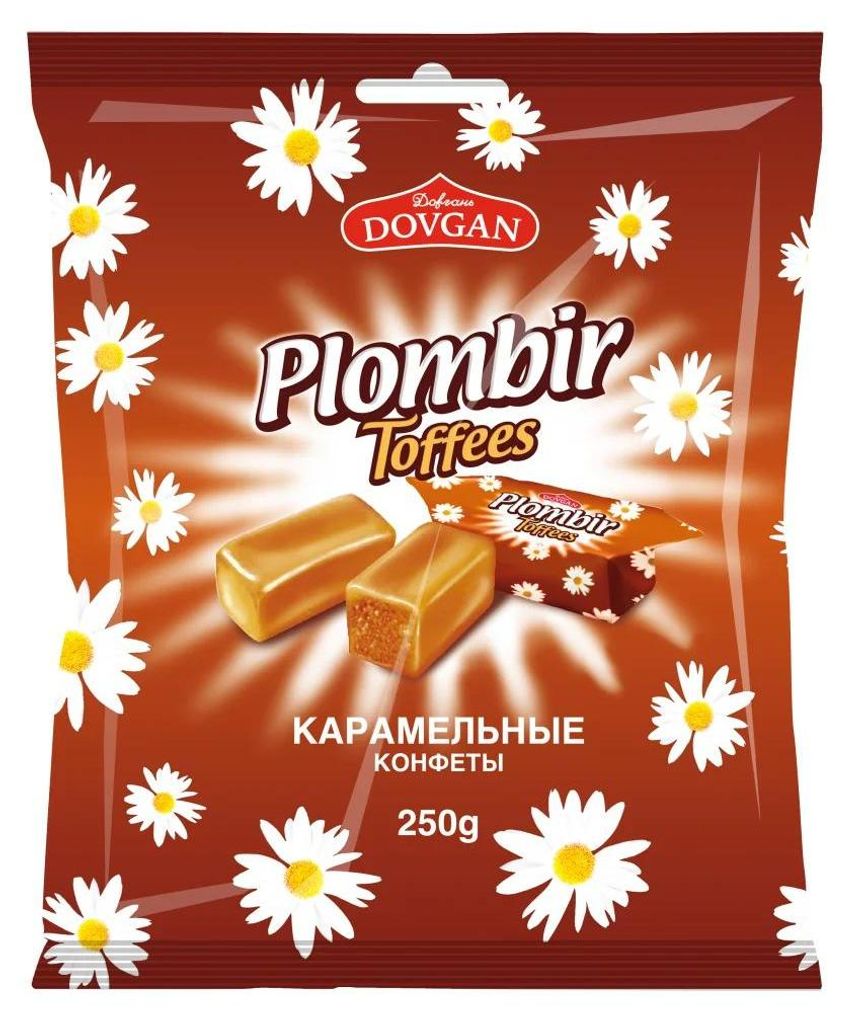 Plombir Toffees 250g Produktbild 