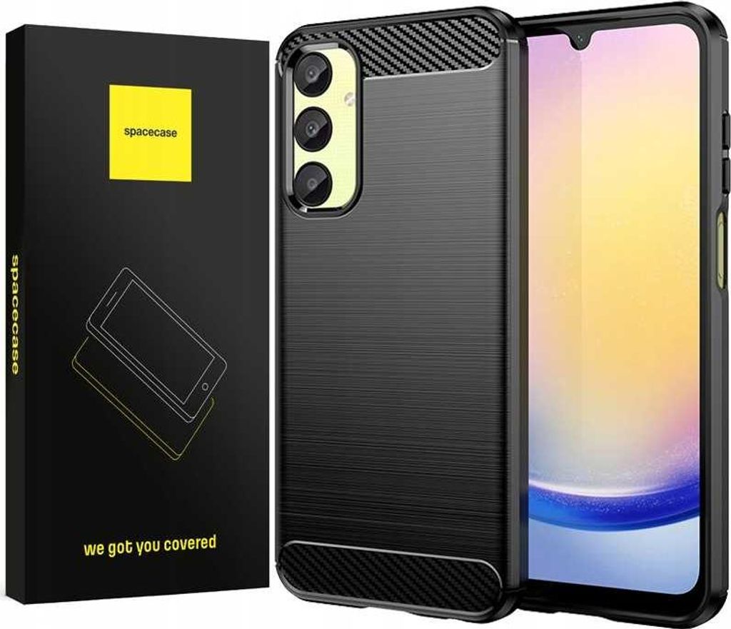 Spacecase Carbon Galaxy A25 5G schwarz