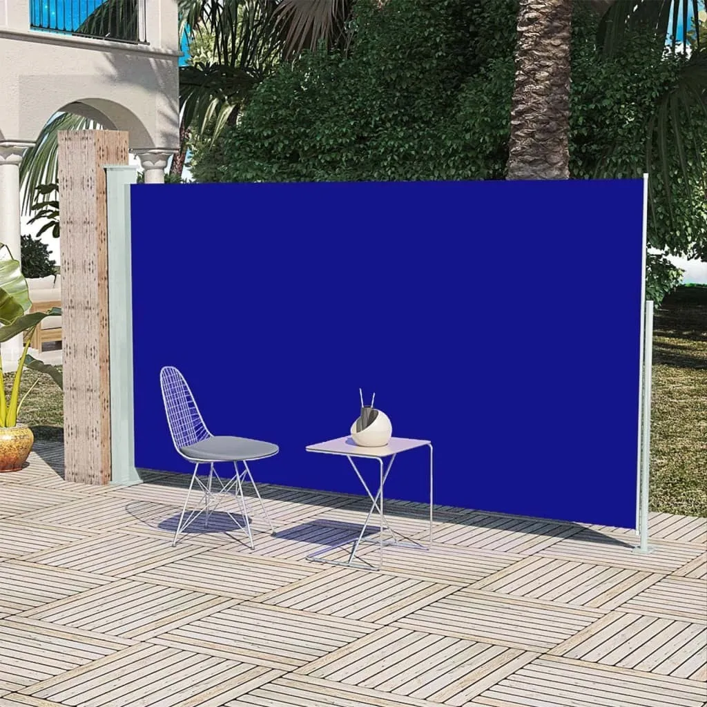 Tenda Laterale The Living Store 160x300 cm Blu - Privacy e Ombra