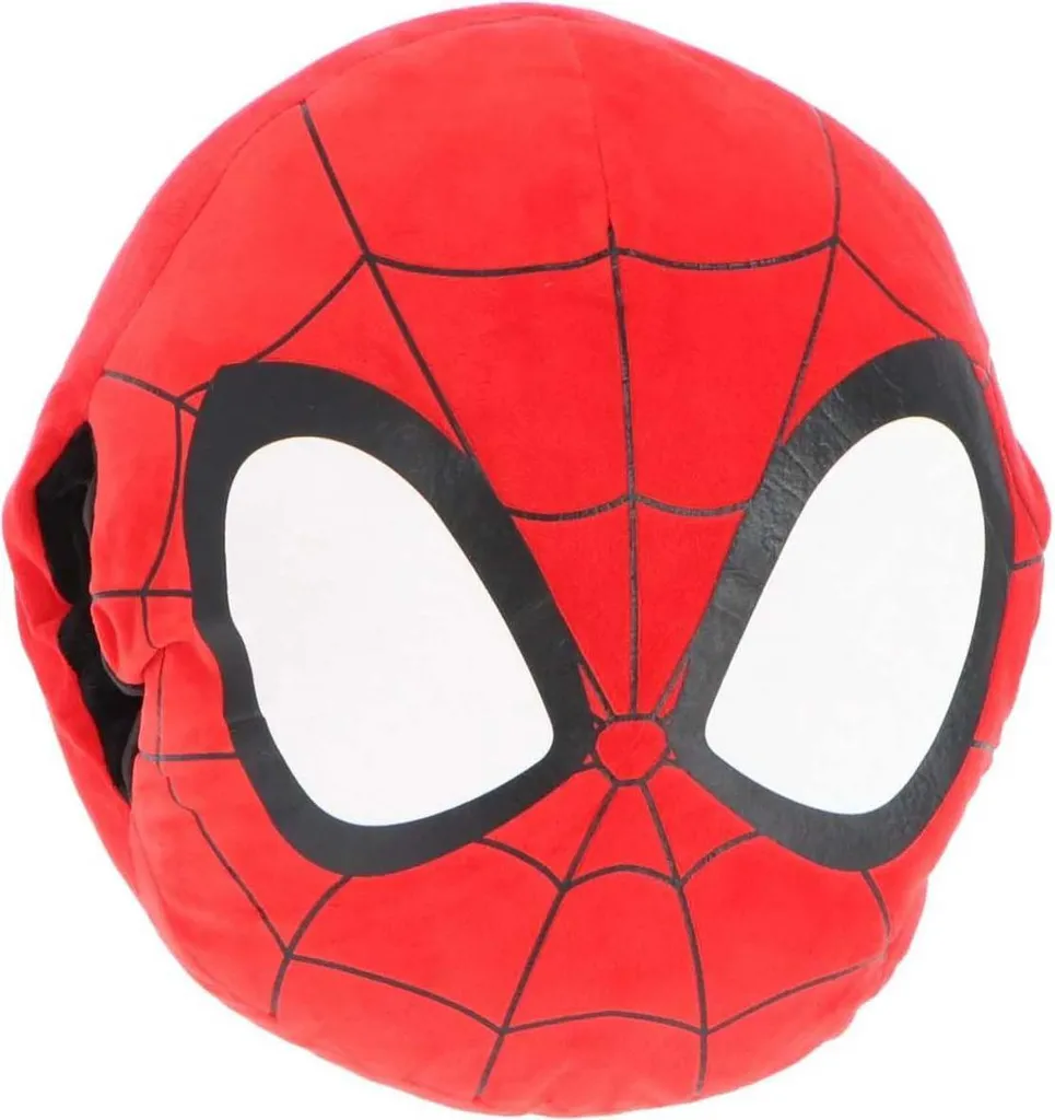 Noxxiez Chauffe-main Spiderman Peluche Coussin Marvel Enfant 35cm