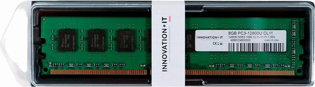 Supprimer les lenteurs PC avec la RAM DDR3 8 Go 1600 MHz Innovation IT