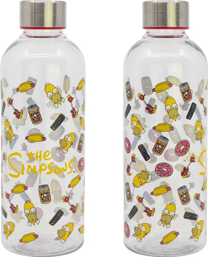 The Simpsons Homer Wasserflasche Trinkflasche Flasche 850 Produktbild 