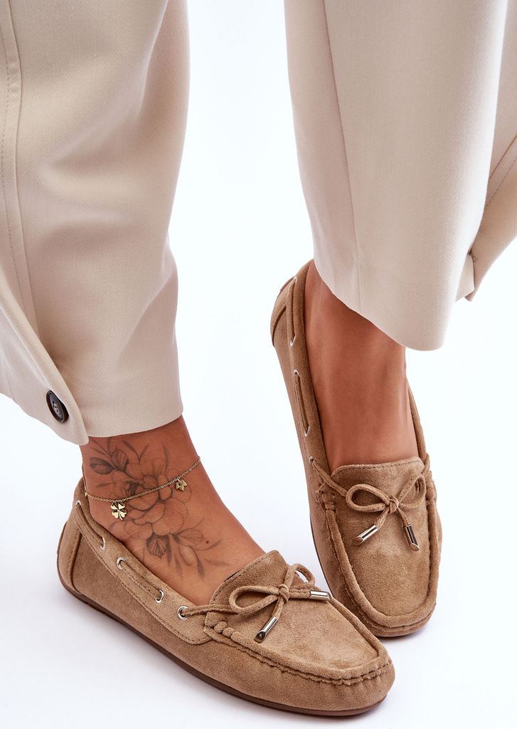 Damen Wildleder Mokassins Braun Si Passione 37 Produktbild 6