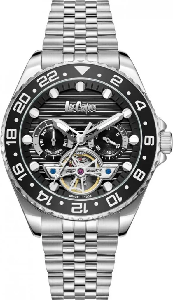 Montre Homme Lee Cooper LC08192.350 en Acier Inoxydable Argenté