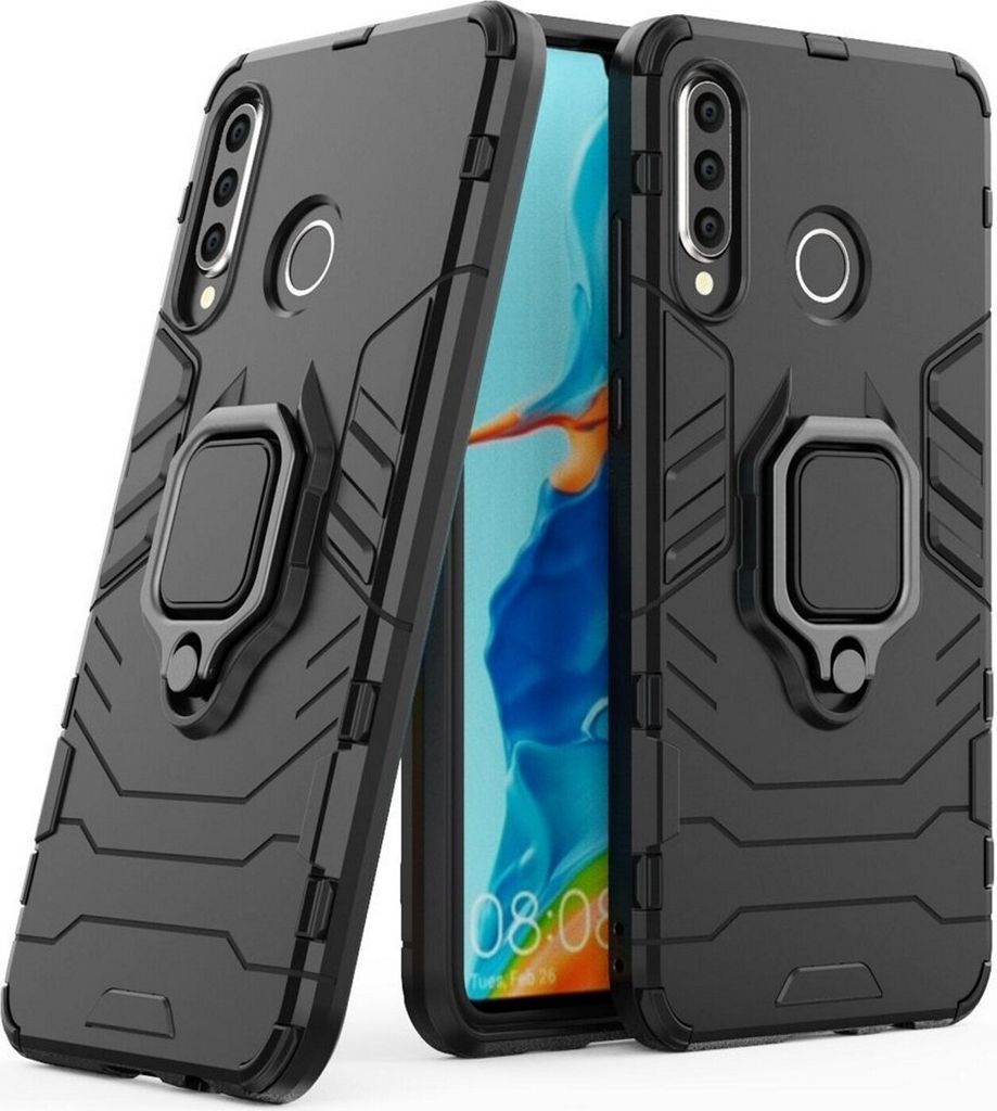 cofi1453 Ring Armor Kickstand Panzerhülle Bumper für Samsung Galaxy S21+ (G996F) Silikon Hard Case Hülle Zubehör Tasche Panzerschale Panzer S...