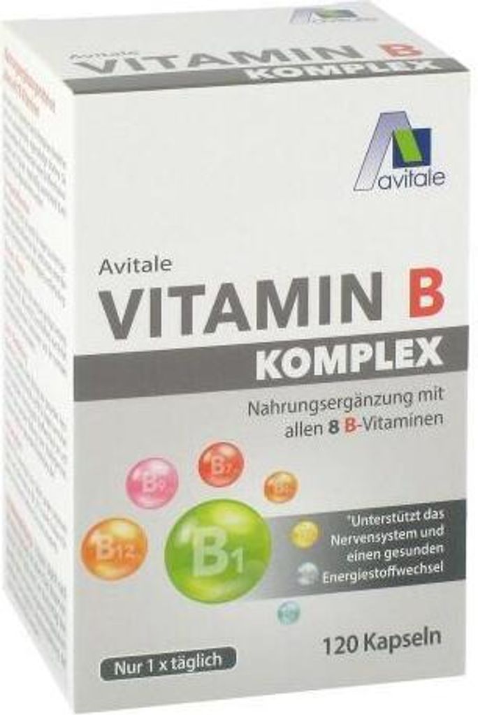 Avitale Vitamin B Komplex Kapseln, 120 St. Kapseln