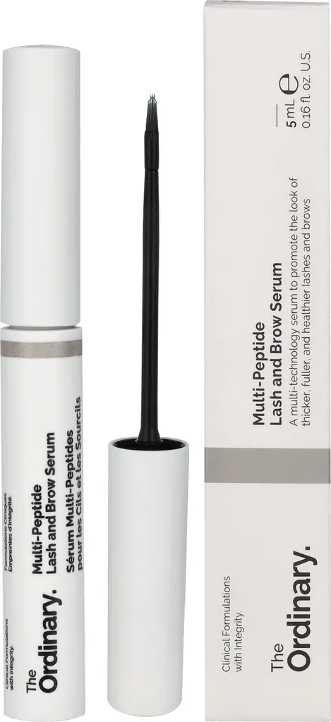 Sérum Multi-Peptides The Ordinary 5ml pour Cils et Sourcils plus Épais