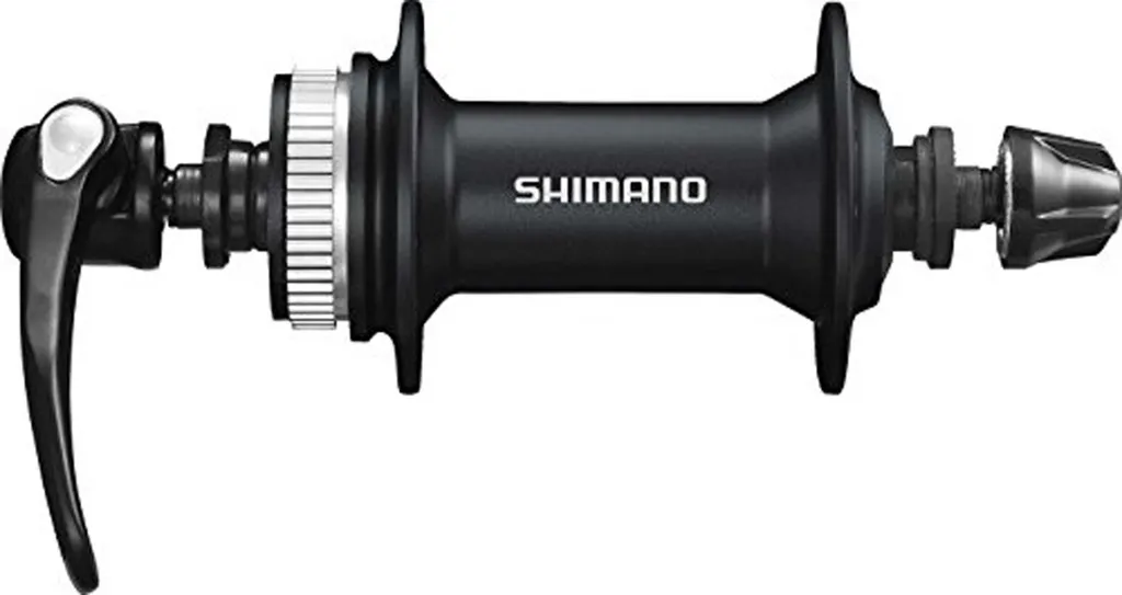 Moyeu de roue avant VTT Shimano Alivio M4050 Centerlock 32 trous noir