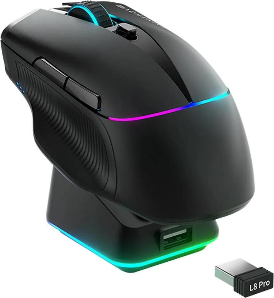 Souris Gaming Machenike L8 Pro : Fini les Lags avec le Sans Fil RGB
