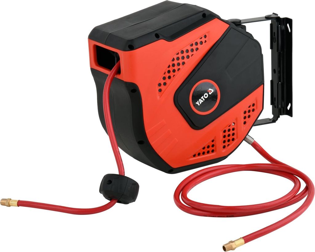 Yato YT-24244 Pneumatikschlauch 20 m 20 bar Schwarz, Rot