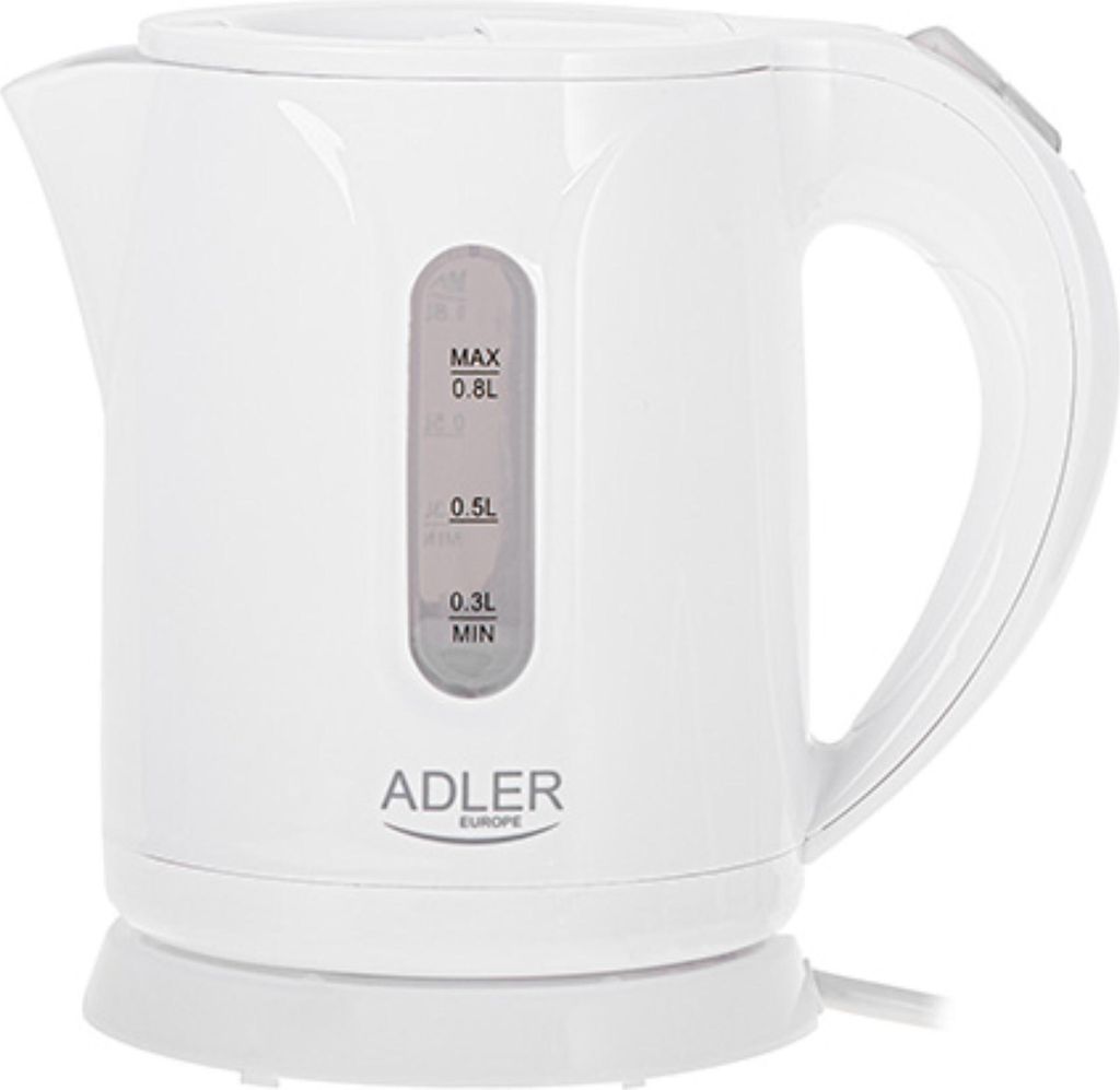 Bollitore elettrico Adler 0,8L 850W Bianco - Modello Immagine del prodotto 