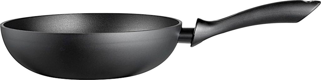 Kelomat Wokpfannel Wokmeister 28 cm Antihaft-Pfanne Schwarz