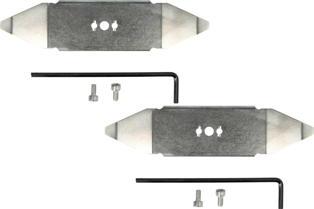 vhbw 2x Ersatz-Messer kompatibel mit Robomow RT300, Produktbild 