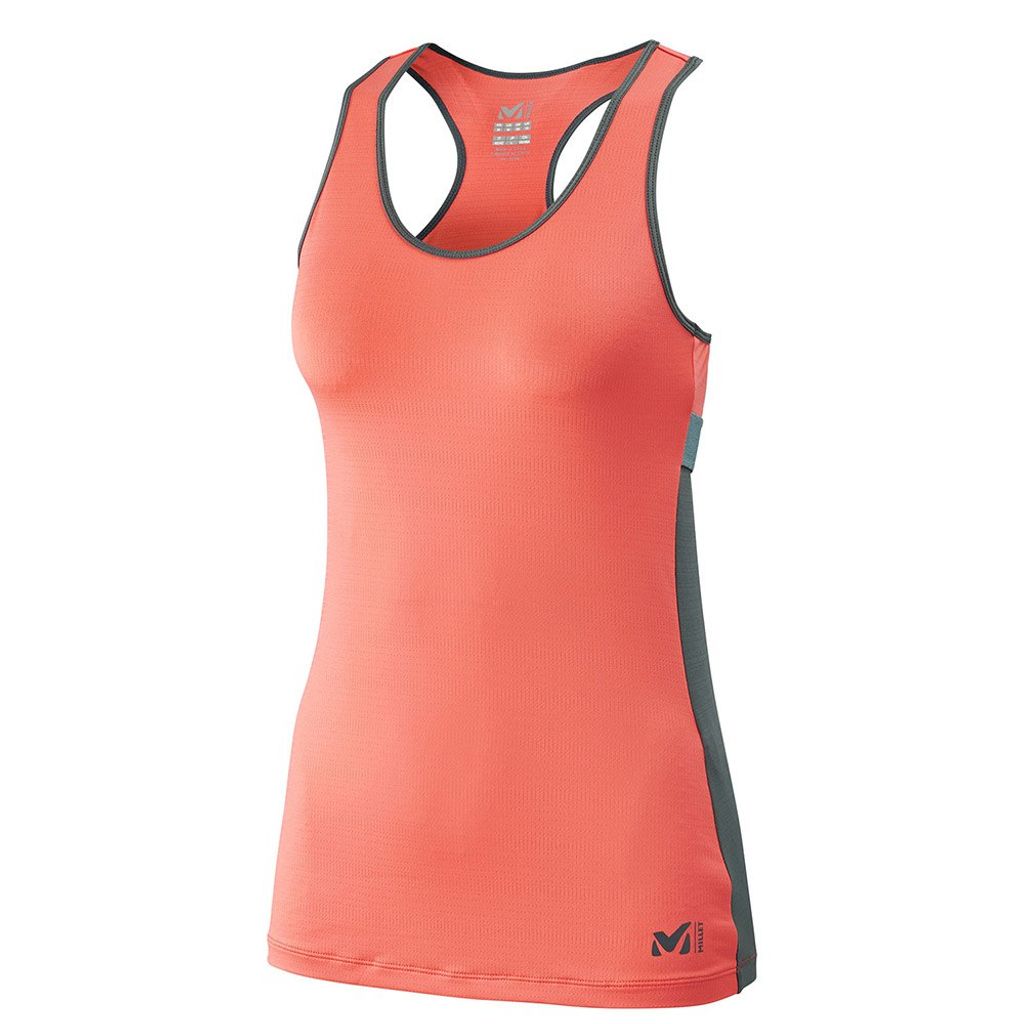Millet LD Alota Ärmellos Frauen Tank Top Gr.XS Dunkle Koralle/Urban Chic