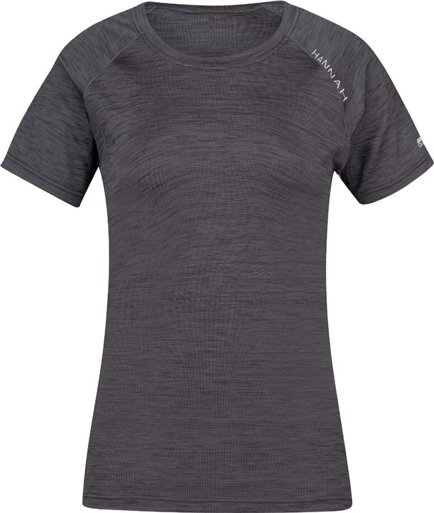 T-shirt Gris Manches Courtes Hannah Shelly II pour Femme en Taille 36