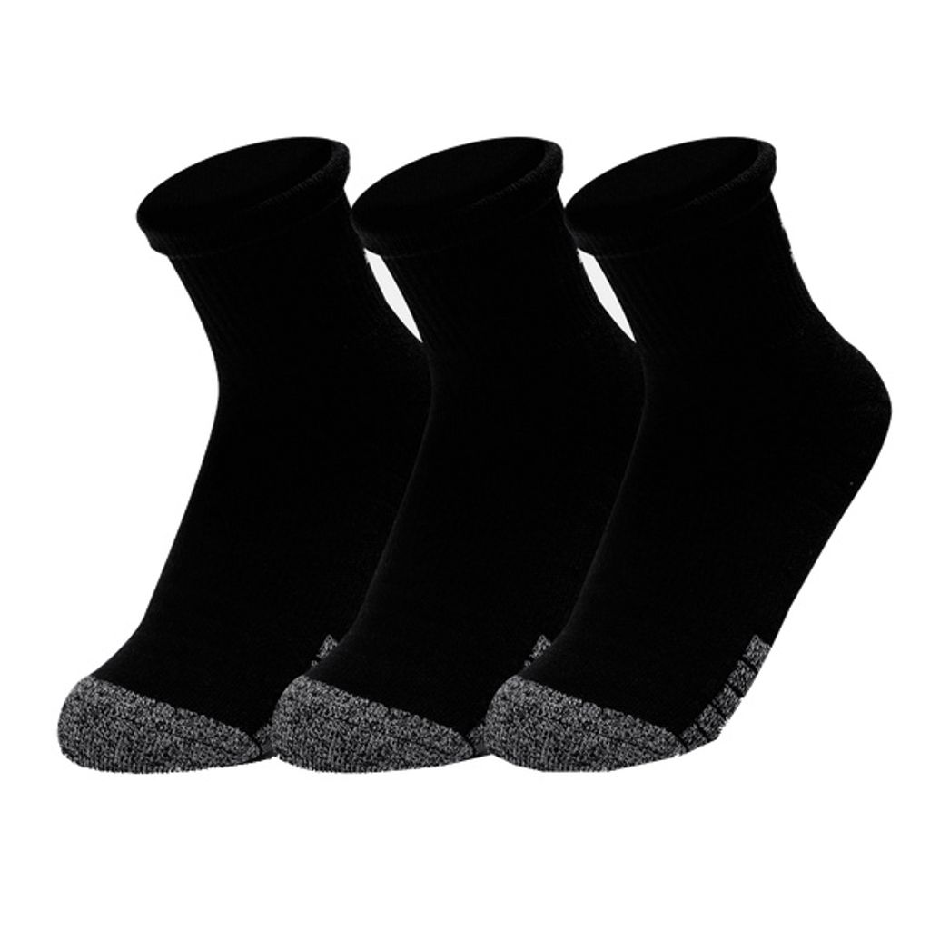 Under Armour UA Heatgear Quarter 3pk-BLK - L Obrázek produktu 