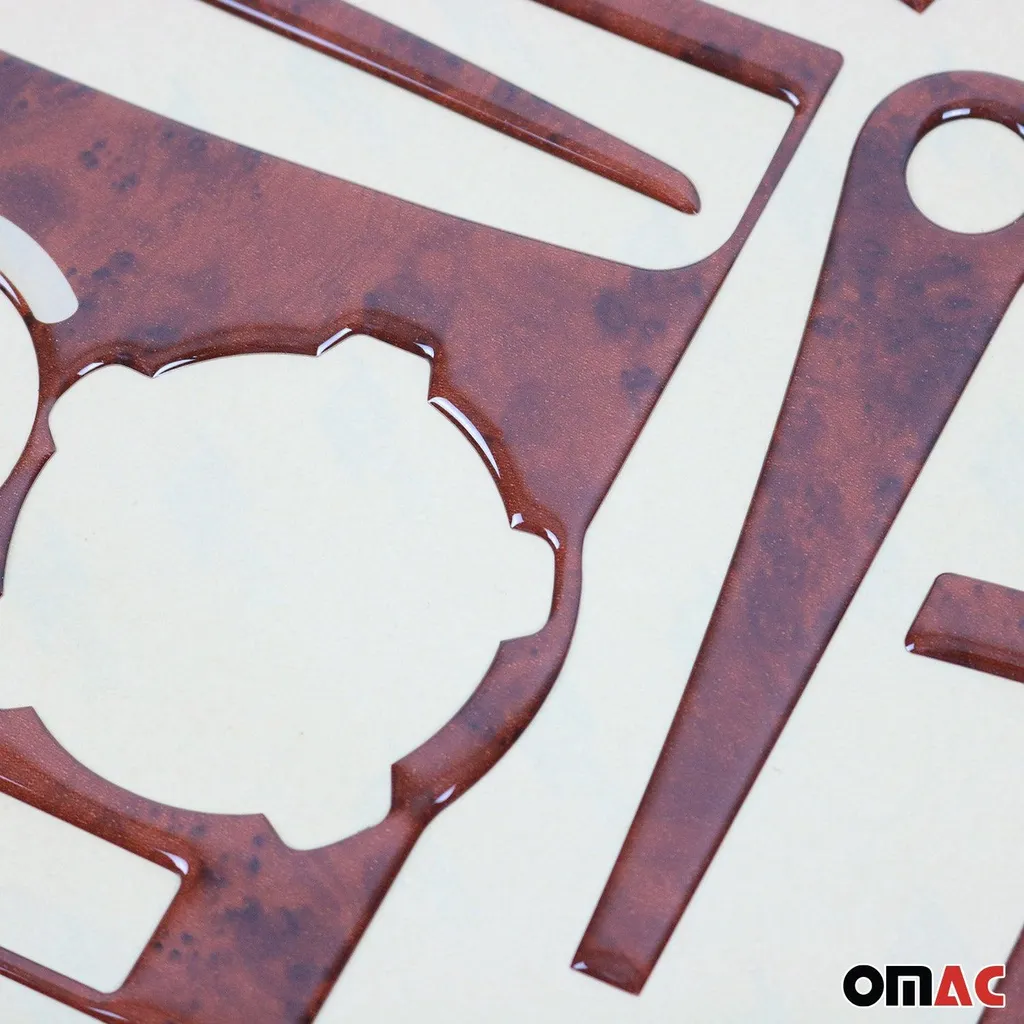 Interni in Radica Ford Focus 2004-08 | Kit 12 Pezzi Adesivo Professionale - 5