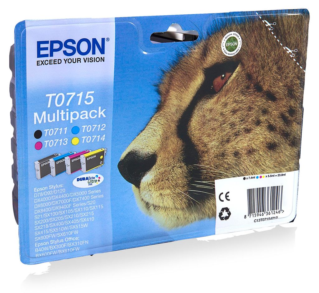 Tintenpatronen Multipack T0715 Produktbild 