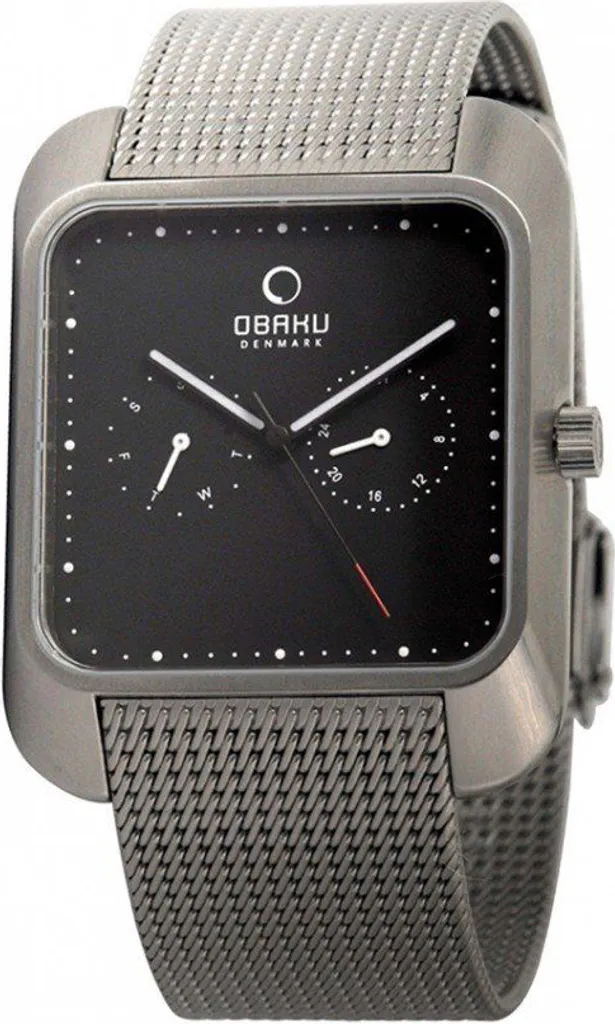 Montre Obaku Homme V145UCBSC Argent - Accessoire Élégant pour le Business