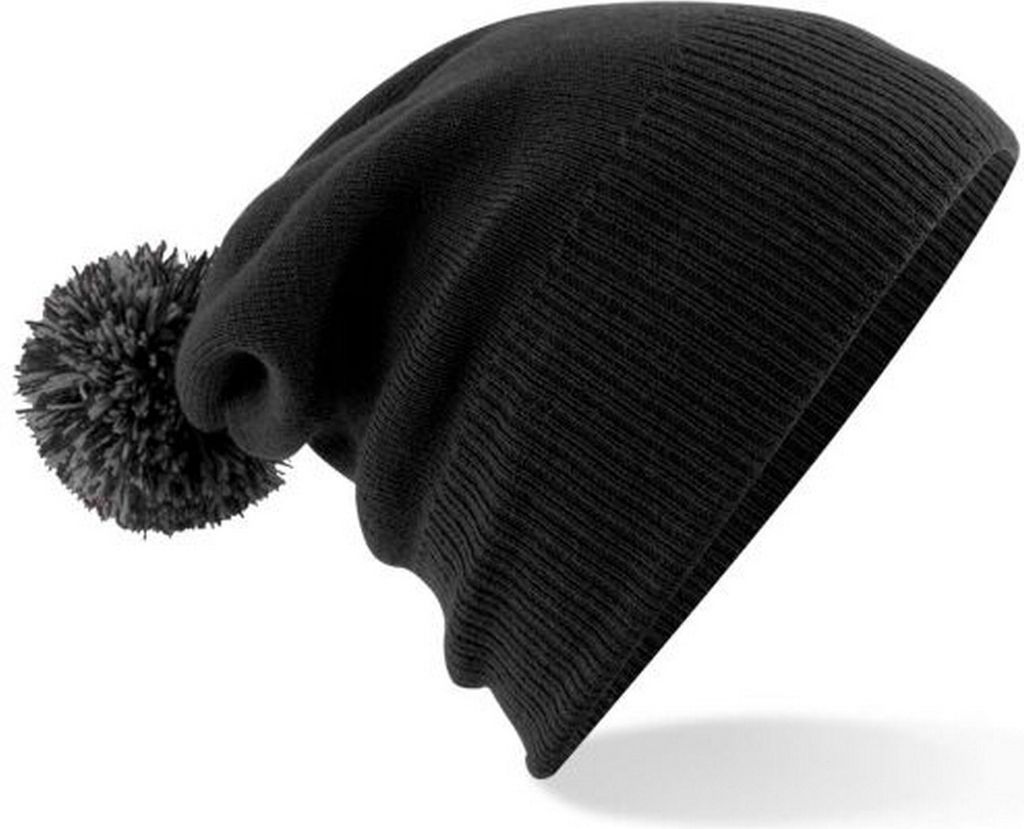 Beechfield - Mütze für Herren/Damen Uni BC4657 (Einheitsgröße) (Schwarz/Graphit)