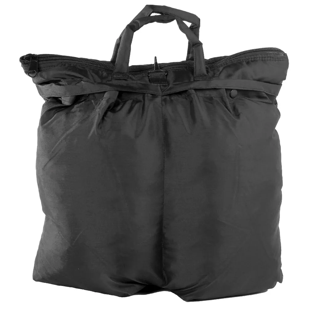 Regalo Originale: Borsa Porta Casco Aviatore USA Nera | Stile Militare