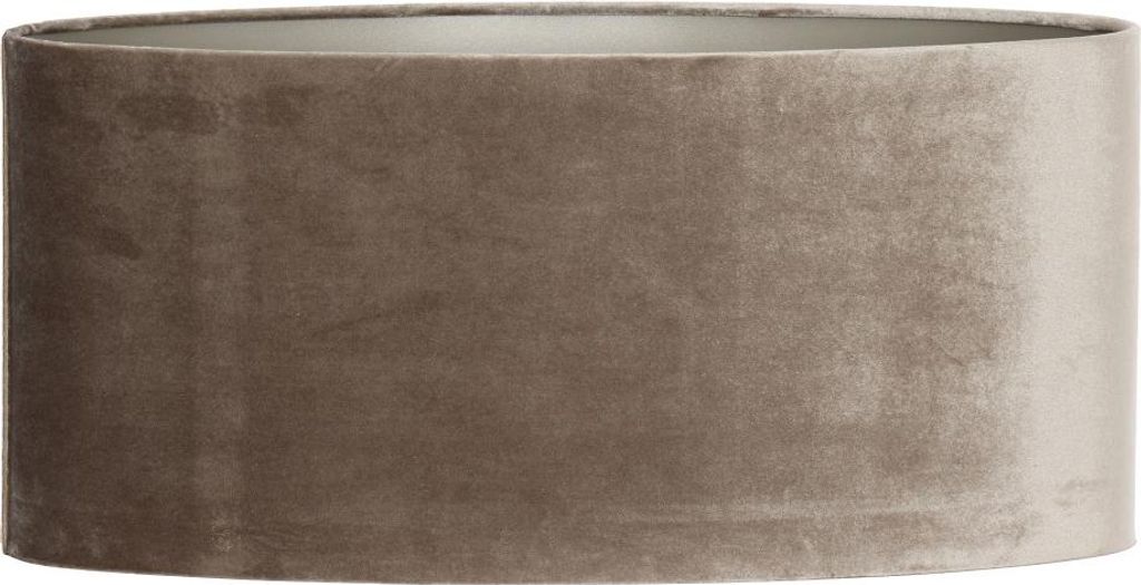 Light & Living - lampenschirm - Palata - braun - textil - E27 - 3845379