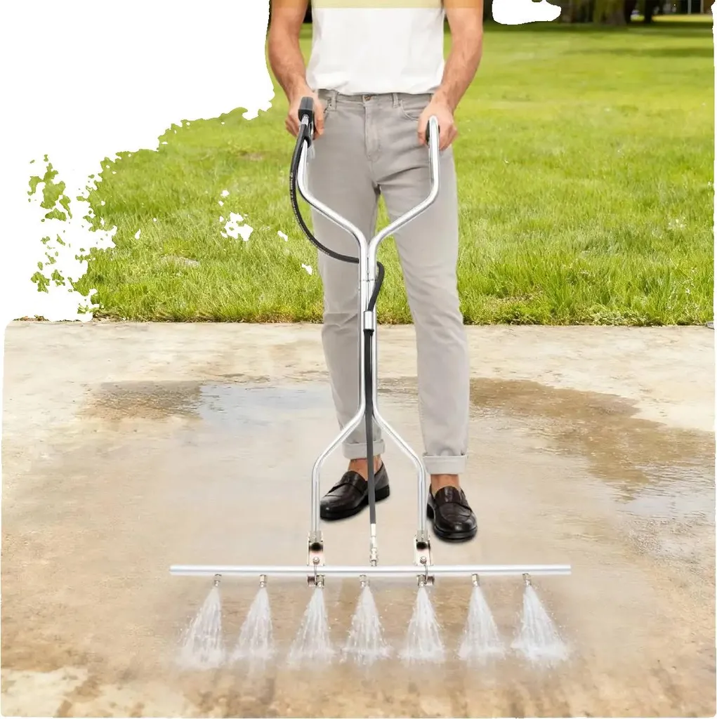 Nettoyeur de surface 5000 PSI débit 40 l/m en acier inoxydable inox