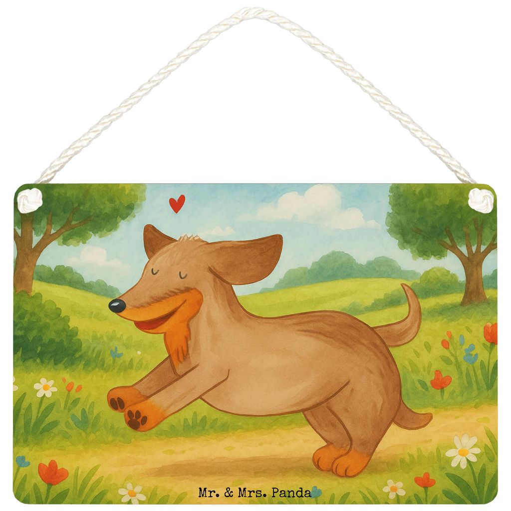 Mr. & Mrs. Panda Schild Hund Dackel Design DIN A4 - Weiß - Geschenk, Hunde, Wandbild Holz, wandtafel, Herz, Sprüche, Türschild, holzbild, Holzsc...