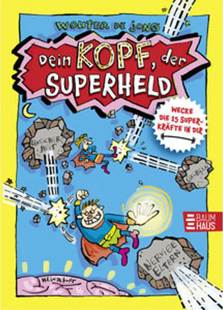 Gérer ses Émotions avec Dein Kopf der Superheld Livre sur le Cerveau Enfant