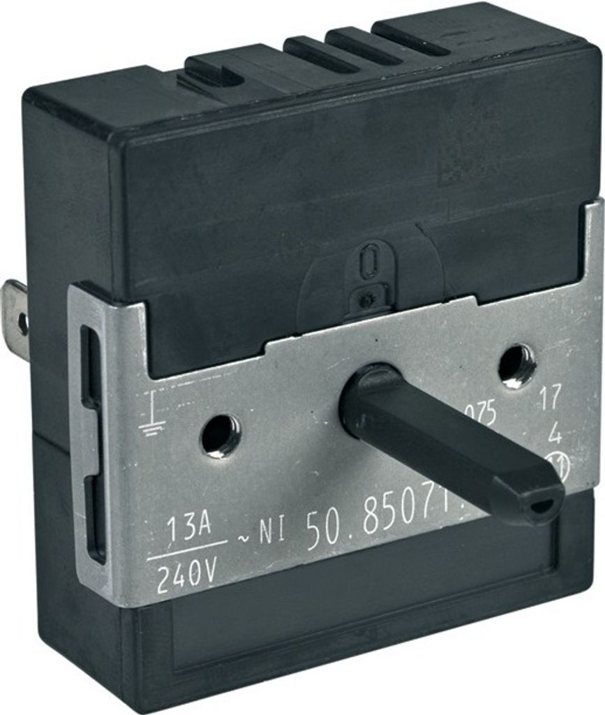 Kochplattenschalter Zweikreis Energieregler rechtsdrehend 240V Kochfeld Herd Electrolux AEG 140013340017 EGO 50.85071.000 stufenlose Regulierung pa...