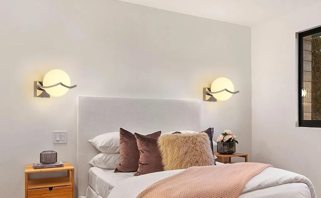 Applique Murale Sphérique en Fer Durable - Éclairage LED E27 sans Pose - 10