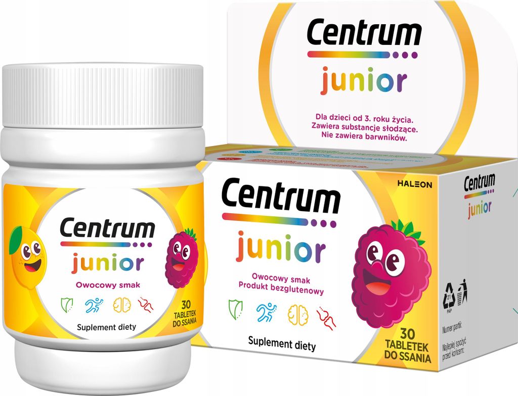 Centrum Junior Vitamine für Kinder 30 Tabletten Produktbild 