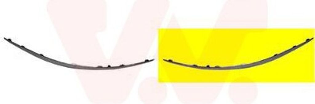 VAN WEZEL 3043581 Stoßstangen-Abdeckung Vorne Links passend für MERCEDES-BENZ E-Klasse Limousine (W211) E-Klasse T-modell (S211)