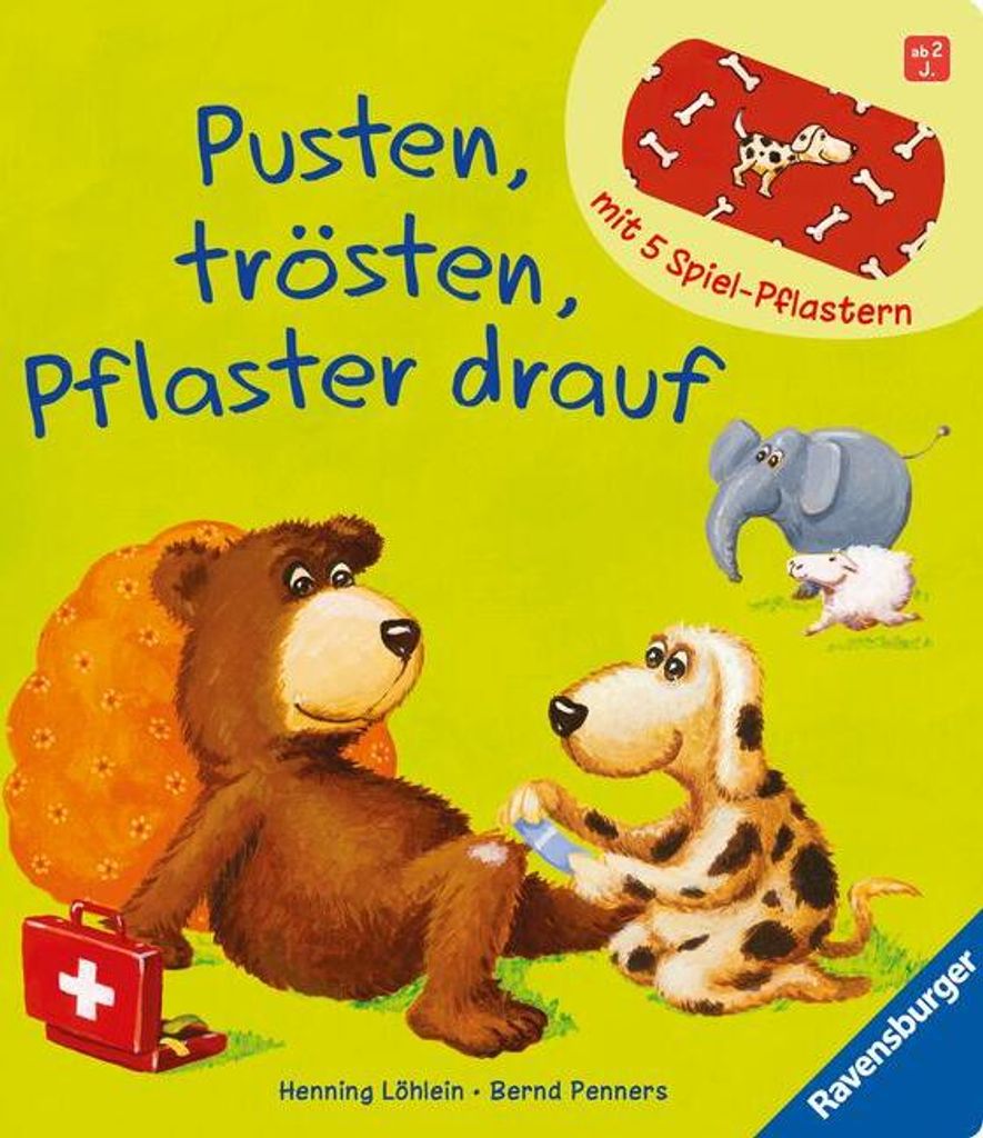 Pusten, trösten, Pflaster drauf! Produktbild 