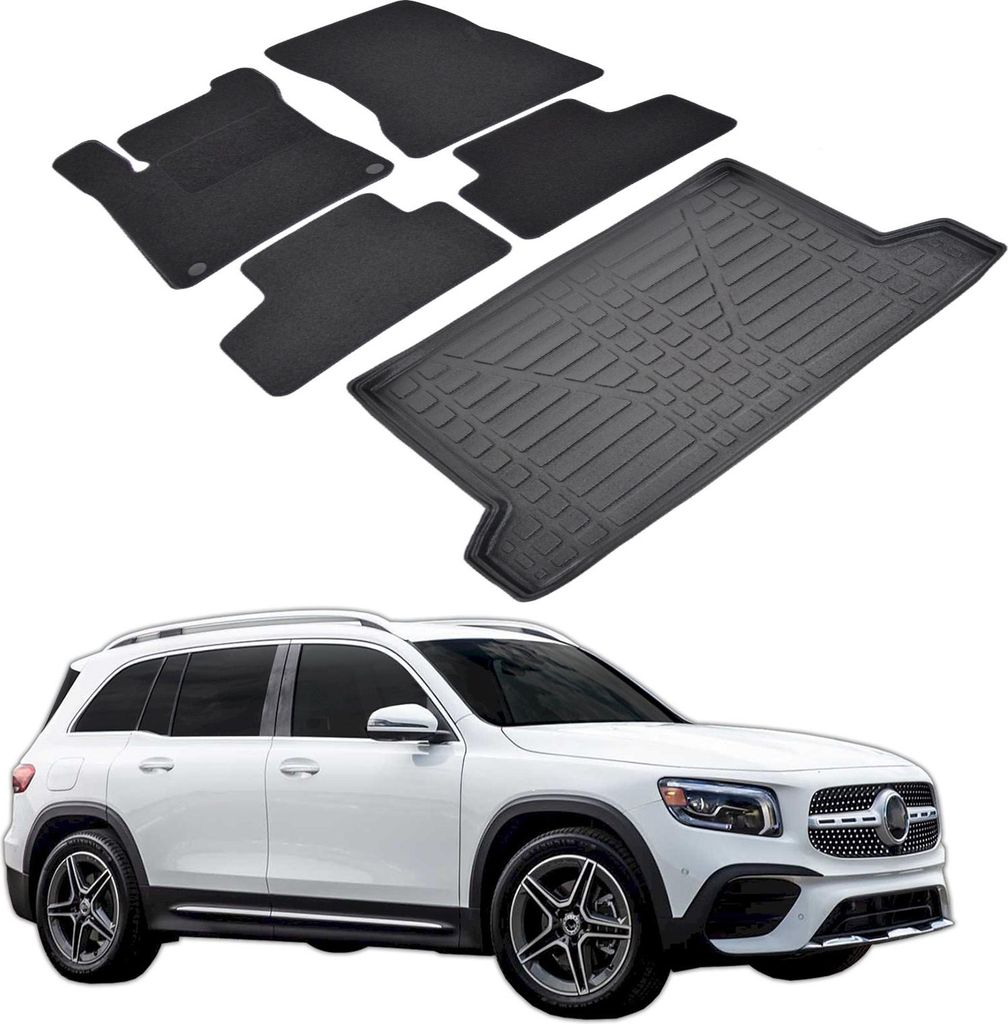 Ensemble Tapis Velours Sur Mesure et Coffre TPE pour Image du produit 