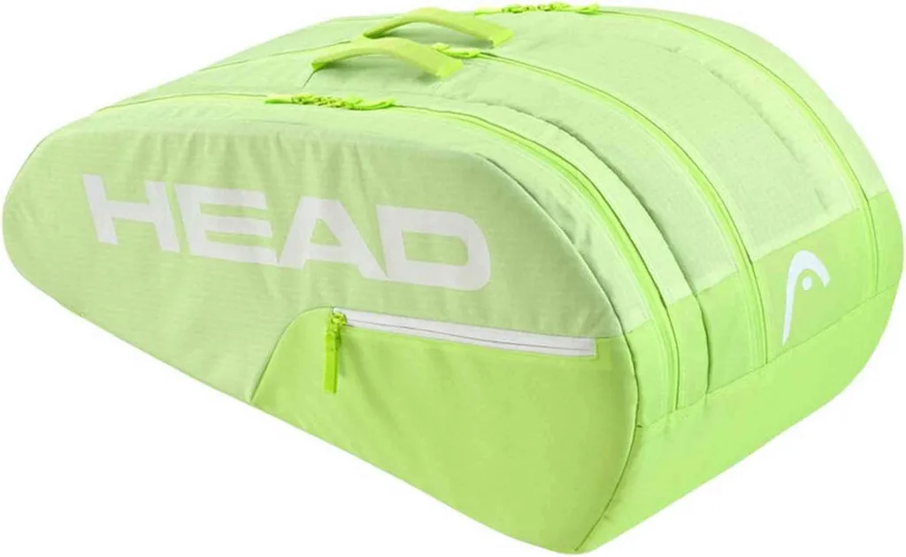 Sac de Sport pour Raquettes Head 261405 Vert - Format Large Spacieux