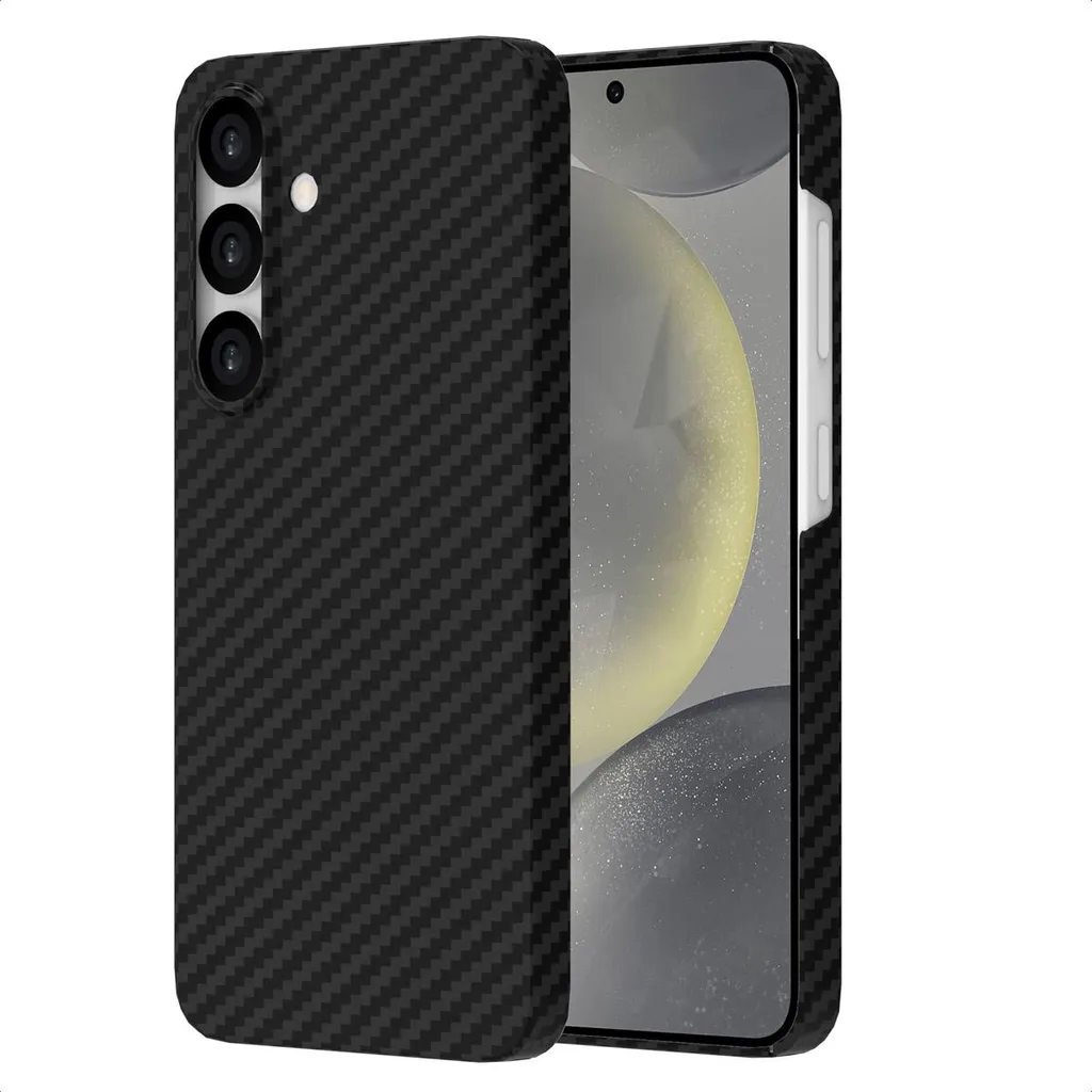 Custodia Accezz MagSafe Poliammide Samsung Galaxy S24 Nero - Shop Online