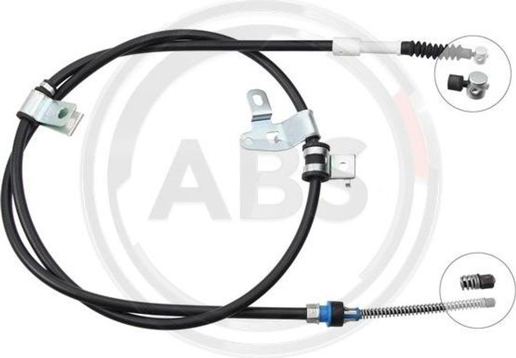 A.B.S. K19297 Seilzug, Handbremse OE 4643002090 kompatibel mit Corolla